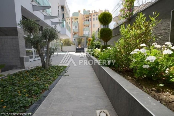 Дуплекс 2+1 с видом на горы в 350 м от моря в районе Оба - Ракурс 3