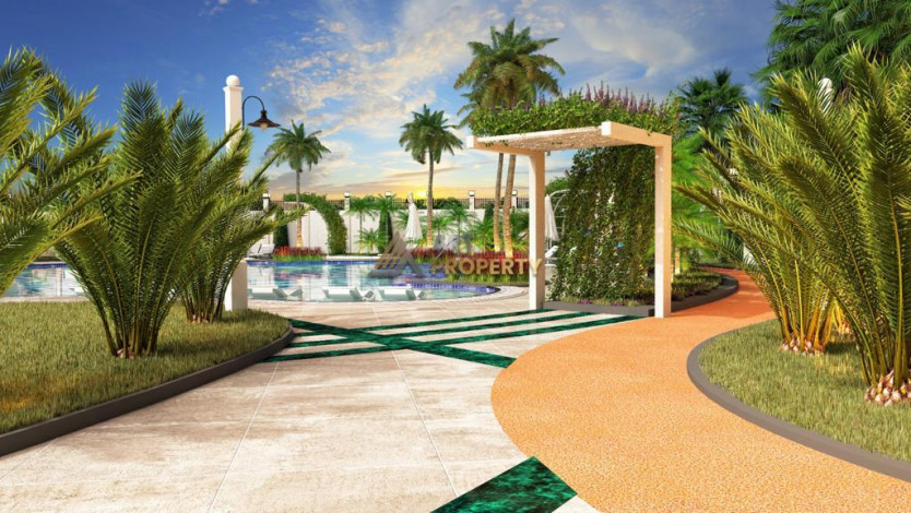 Квартира 1+1 в строящемся комплексе вблизи моря в центре Аланьи, 70м2 - Ракурс 18