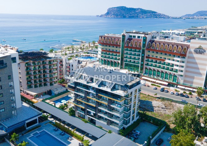 Квартира 2+1 в 100 м от моря в районе Оба, Алания - Ракурс 2