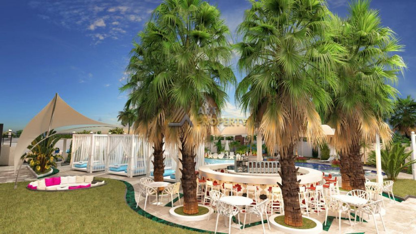 Квартира 1+1 в строящемся комплексе вблизи моря в центре Аланьи, 70м2 - Ракурс 28