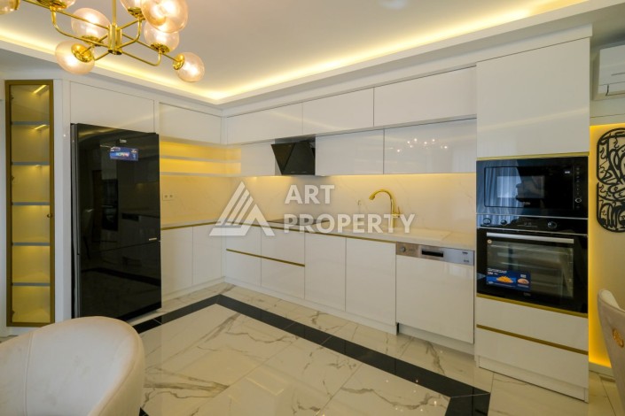 Квартира 2+1 со стильным интерьером в Махмутларе, 90 кв.м. - Ракурс 21