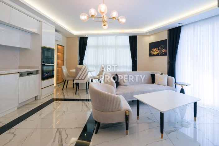 Квартира 2+1 со стильным интерьером в Махмутларе, 90 кв.м. - Ракурс 23