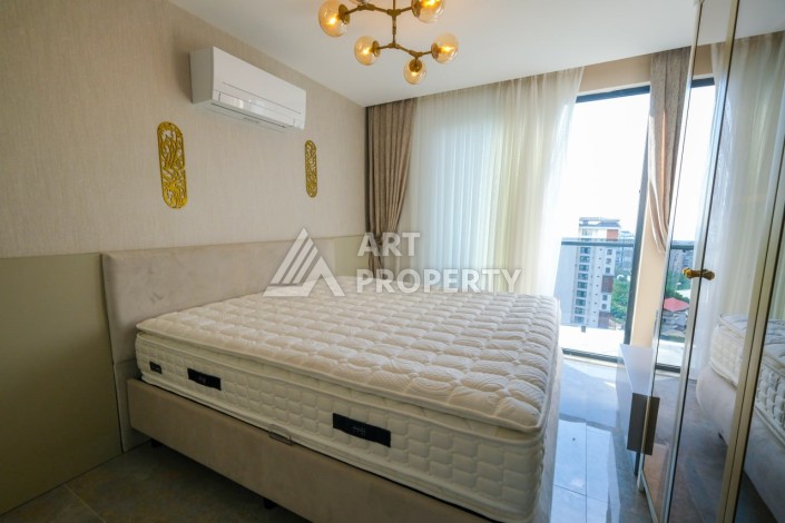 Квартира 2+1 со стильным интерьером в Махмутларе, 90 кв.м. - Ракурс 32