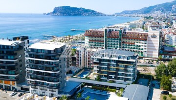 Дуплекс 2+1 в 100 м от моря в районе Оба, Алания. - Ракурс 2