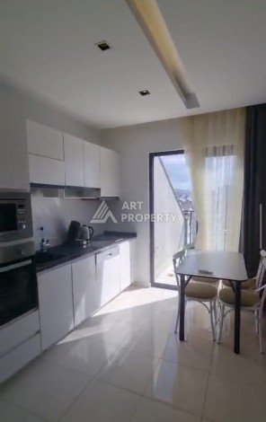 Дуплекс 2+1 в 100 м от моря в районе Оба, Алания. - Ракурс 15