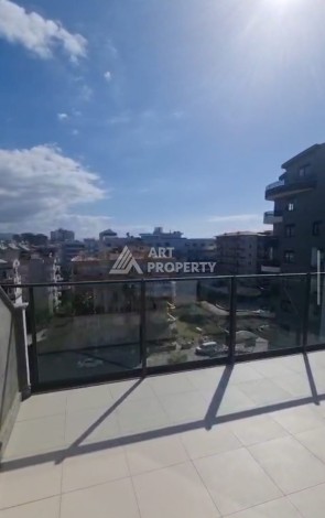 Дуплекс 2+1 в 100 м от моря в районе Оба, Алания. - Ракурс 17