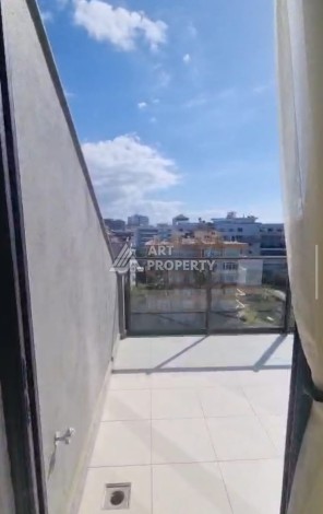 Дуплекс 2+1 в 100 м от моря в районе Оба, Алания. - Ракурс 28