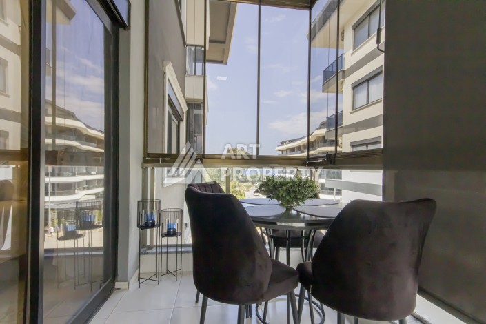 Меблированная квартира 1+1 в 150 м от моря. Каргыджак, Алания - Ракурс 3