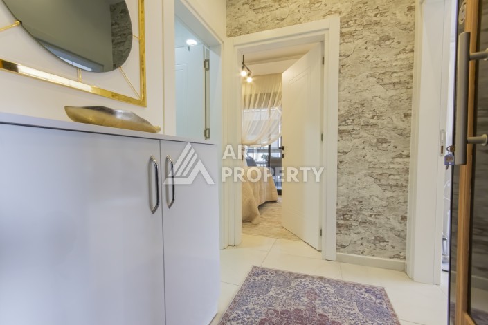 Меблированная квартира 1+1 в 150 м от моря. Каргыджак, Алания - Ракурс 5