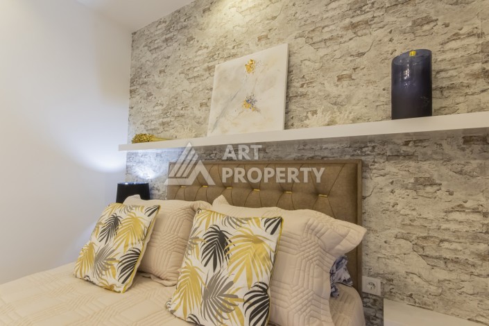 Меблированная квартира 1+1 в 150 м от моря. Каргыджак, Алания - Ракурс 9