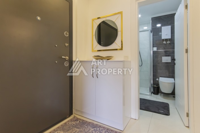 Меблированная квартира 1+1 в 150 м от моря. Каргыджак, Алания - Ракурс 17