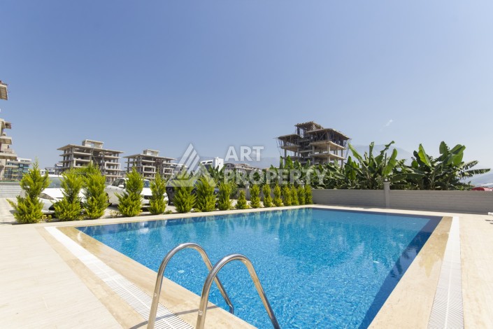 Меблированная квартира 1+1 в 150 м от моря. Каргыджак, Алания - Ракурс 21