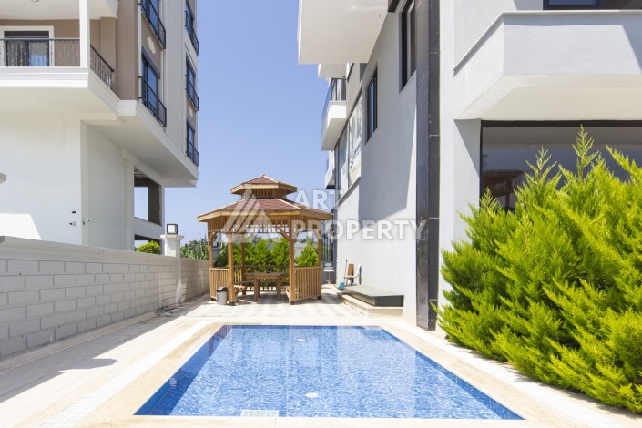 Меблированная квартира 1+1 в 150 м от моря. Каргыджак, Алания - Ракурс 22