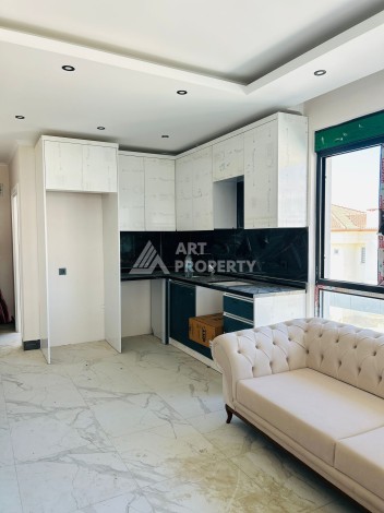 Квартиры 1+1 в современной резиденции, 48 кв.м. Конаклы, Алания - Ракурс 6