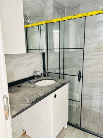 Квартиры 1+1 в современной резиденции, 48 кв.м. Конаклы, Алания - Ракурс 9