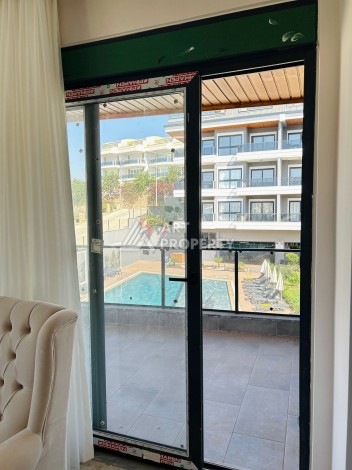 Квартиры 1+1 в современной резиденции, 48 кв.м. Конаклы, Алания - Ракурс 10