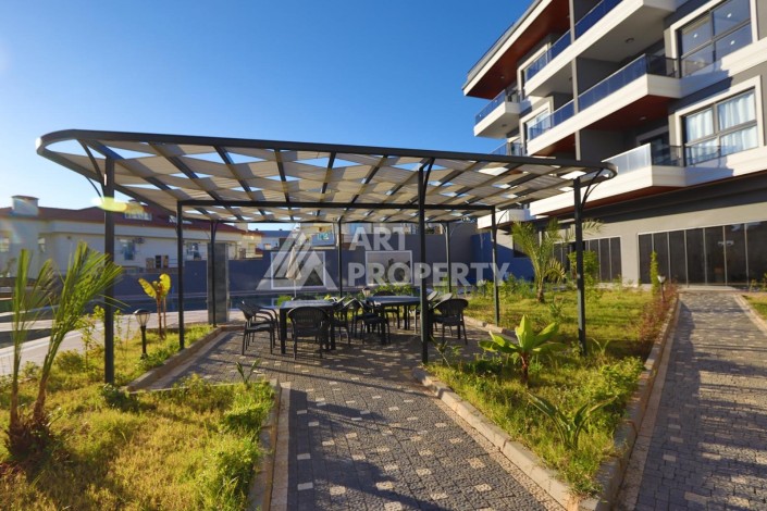 Квартиры 1+1 в современной резиденции, 48 кв.м. Конаклы, Алания - Ракурс 15