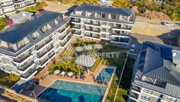 Квартиры 1+1 в современной резиденции, 48 кв.м. Конаклы, Алания - Ракурс 17