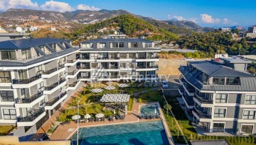 Квартиры 1+1 в современной резиденции, 48 кв.м. Конаклы, Алания - Ракурс 18