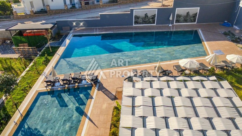 Квартиры 1+1 в современной резиденции, 48 кв.м. Конаклы, Алания - Ракурс 19