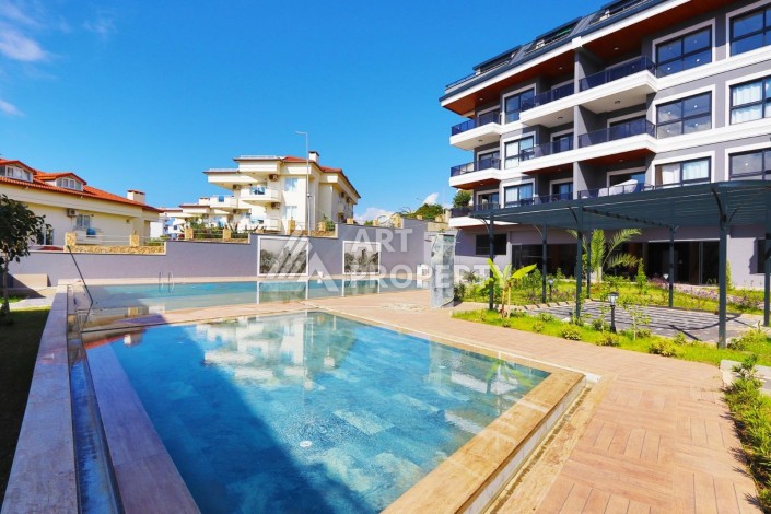 Квартиры 1+1 в современной резиденции, 48 кв.м. Конаклы, Алания - Ракурс 22