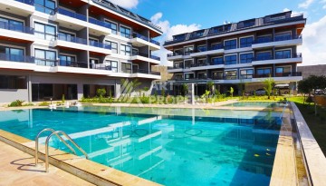 Квартиры 1+1 в современной резиденции, 48 кв.м. Конаклы, Алания - Ракурс 26