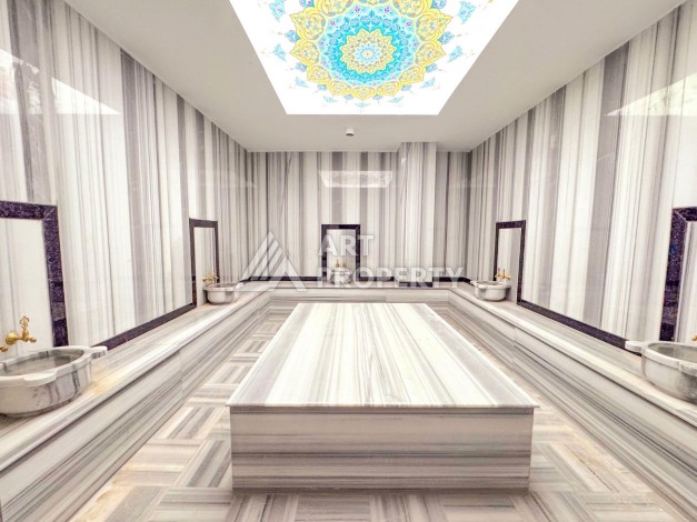 Квартиры 1+1 в современной резиденции, 48 кв.м. Конаклы, Алания - Ракурс 30