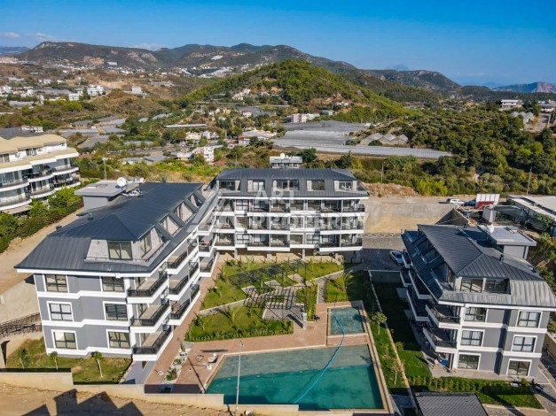 Квартиры 1+1 в современной резиденции, 48 кв.м. Конаклы, Алания - Ракурс 32