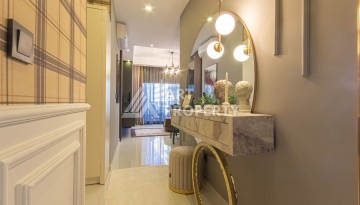 Стильная квартира 2+1 с дизайнерским ремонтом в элитном комплексе района Махмутлар - Ракурс 4