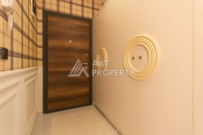 Стильная квартира 2+1 с дизайнерским ремонтом в элитном комплексе района Махмутлар - Ракурс 7