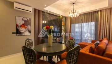 Стильная квартира 2+1 с дизайнерским ремонтом в элитном комплексе района Махмутлар - Ракурс 13