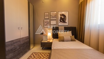 Стильная квартира 2+1 с дизайнерским ремонтом в элитном комплексе района Махмутлар - Ракурс 14