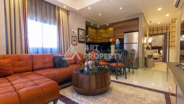 Стильная квартира 2+1 с дизайнерским ремонтом в элитном комплексе района Махмутлар - Ракурс 21