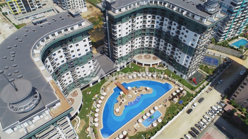 Стильная квартира 2+1 с дизайнерским ремонтом в элитном комплексе района Махмутлар - Ракурс 27