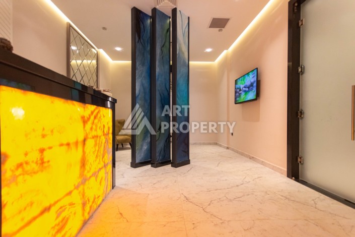 Стильная квартира 2+1 с дизайнерским ремонтом в элитном комплексе района Махмутлар - Ракурс 37