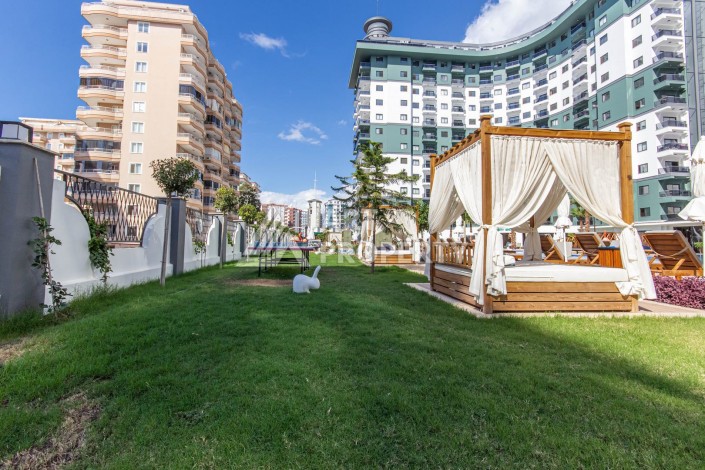 Стильная квартира 2+1 с дизайнерским ремонтом в элитном комплексе района Махмутлар - Ракурс 38