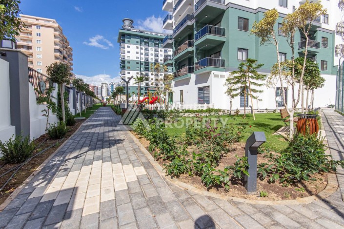 Стильная квартира 2+1 с дизайнерским ремонтом в элитном комплексе района Махмутлар - Ракурс 40