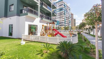 Стильная квартира 2+1 с дизайнерским ремонтом в элитном комплексе района Махмутлар - Ракурс 43