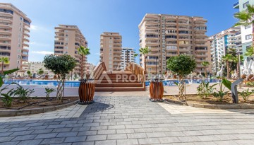 Стильная квартира 2+1 с дизайнерским ремонтом в элитном комплексе района Махмутлар - Ракурс 49