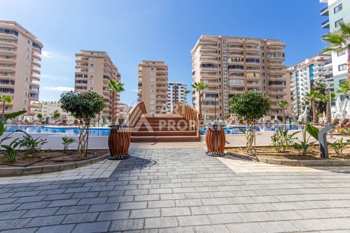 Стильная квартира 2+1 с дизайнерским ремонтом в элитном комплексе района Махмутлар - Ракурс 48