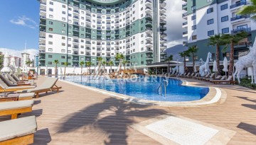 Стильная квартира 2+1 с дизайнерским ремонтом в элитном комплексе района Махмутлар - Ракурс 50