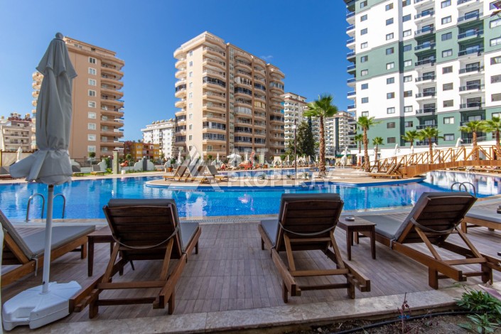 Стильная квартира 2+1 с дизайнерским ремонтом в элитном комплексе района Махмутлар - Ракурс 52