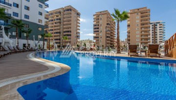 Стильная квартира 2+1 с дизайнерским ремонтом в элитном комплексе района Махмутлар - Ракурс 56