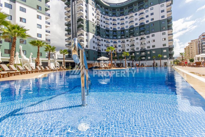 Стильная квартира 2+1 с дизайнерским ремонтом в элитном комплексе района Махмутлар - Ракурс 57