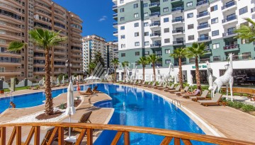 Стильная квартира 2+1 с дизайнерским ремонтом в элитном комплексе района Махмутлар - Ракурс 61