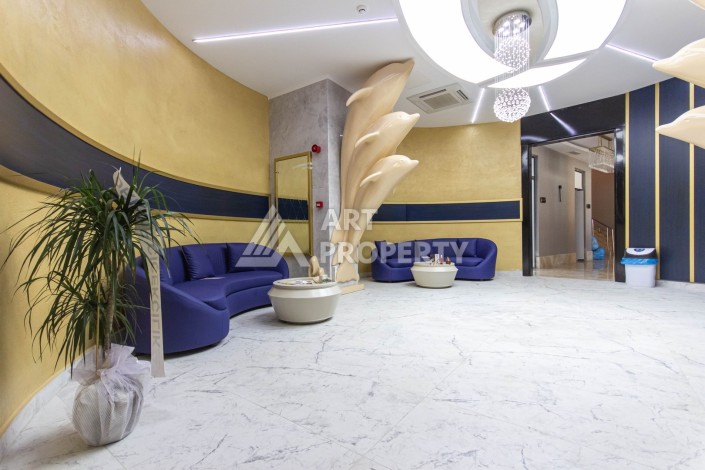 Стильная квартира 2+1 с дизайнерским ремонтом в элитном комплексе района Махмутлар - Ракурс 63