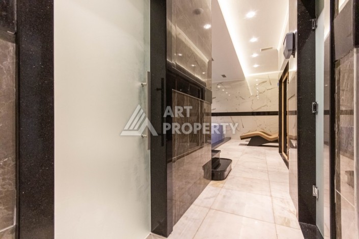 Стильная квартира 2+1 с дизайнерским ремонтом в элитном комплексе района Махмутлар - Ракурс 65