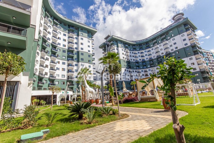 Стильная квартира 2+1 с дизайнерским ремонтом в элитном комплексе района Махмутлар - Ракурс 68