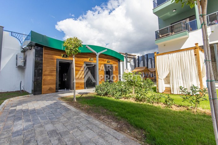 Стильная квартира 2+1 с дизайнерским ремонтом в элитном комплексе района Махмутлар - Ракурс 70