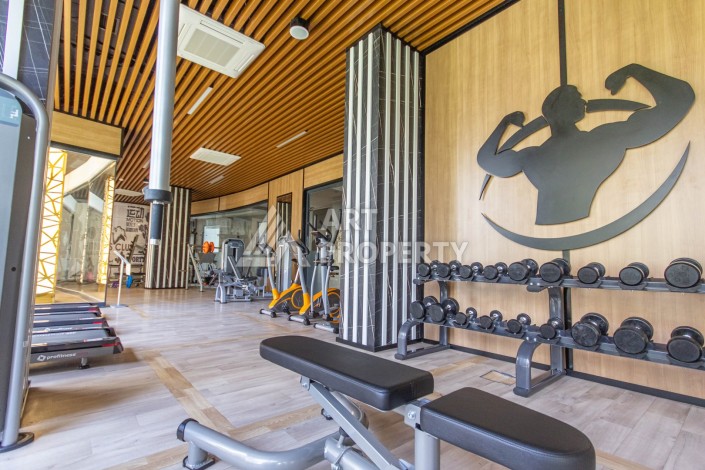 Стильная квартира 2+1 с дизайнерским ремонтом в элитном комплексе района Махмутлар - Ракурс 78